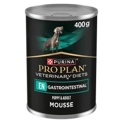 Purina Veterinary Diets Koiran Eläinlääkäriruoka|Koiran Suolistosairaudet*Purina Pro Plan VD Dog Dog EN Gastrointestinal mousse 400 g
