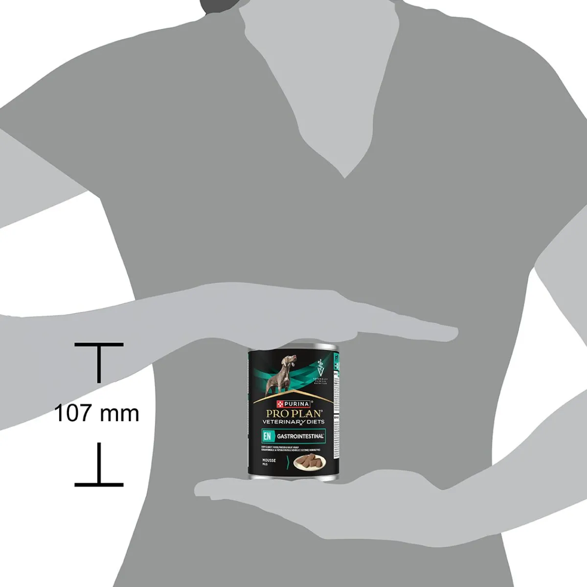 Purina Veterinary Diets Koiran Eläinlääkäriruoka|Koiran Suolistosairaudet*Purina Pro Plan VD Dog Dog EN Gastrointestinal mousse 400 g