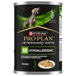 Purina Veterinary Diets Koiran Allergiat|Koiran Eläinlääkäriruoka*Purina Pro Plan Veterinary Diets Canine Adult HA Hypoallergenic Mousse 400 g