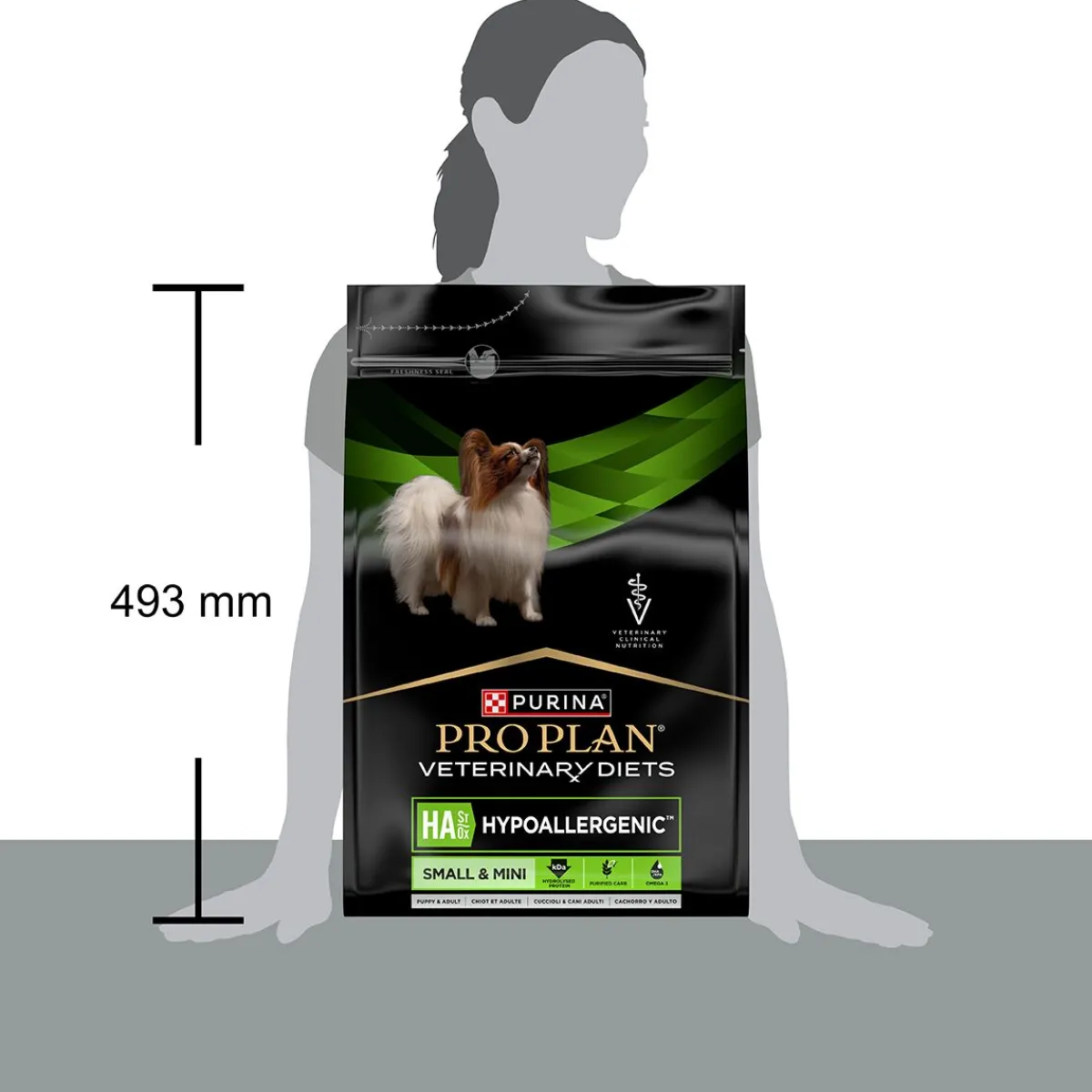 Purina Veterinary Diets Koiran Allergiat|Koiran Eläinlääkäriruoka*Purina Pro Plan Veterinary Diets Dog Hypoallergenic small & mini 3,7 kg