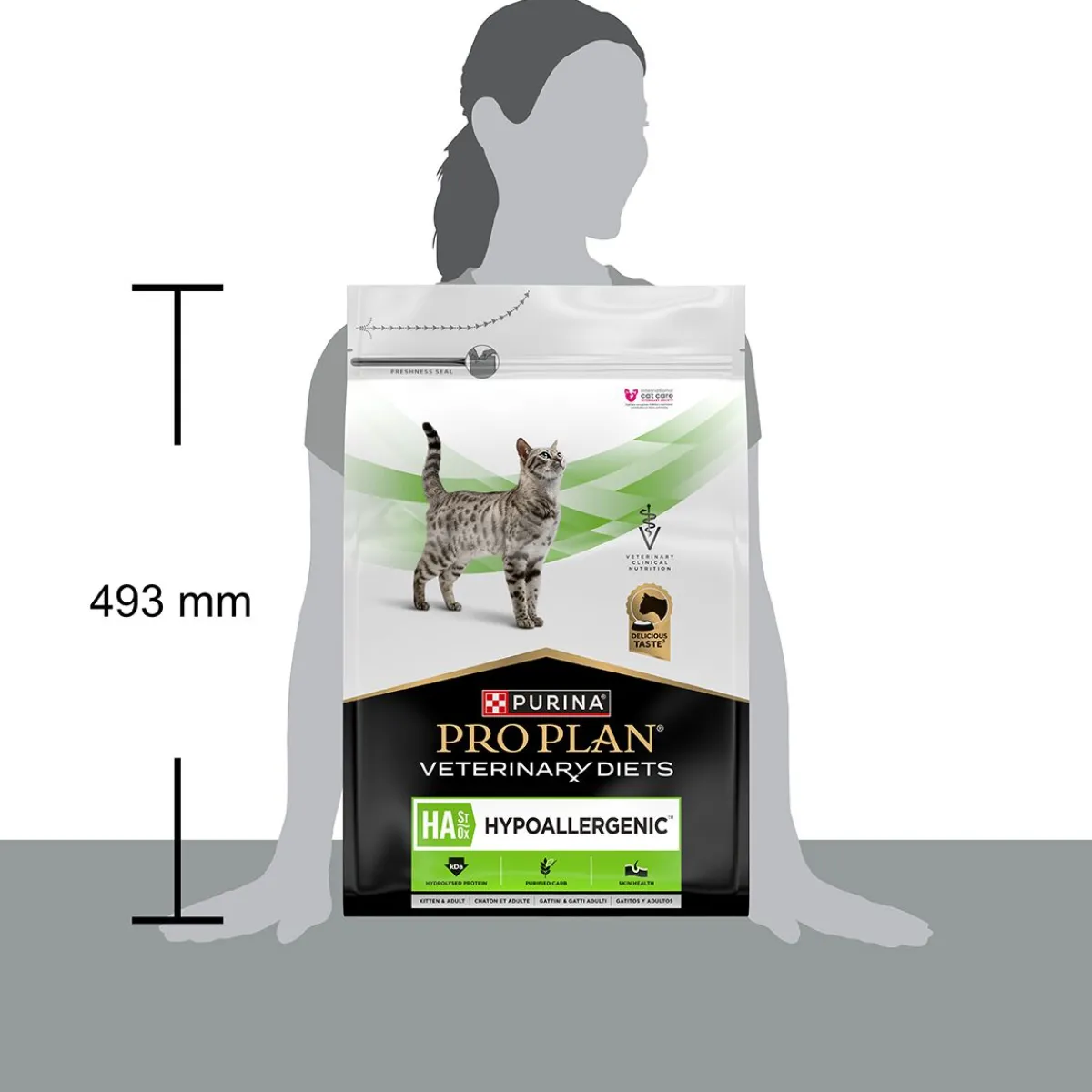 Purina Veterinary Diets Kissan Allergia|Kissan Erikoisruoka*Purina VD Cat HA Hypoallergenic