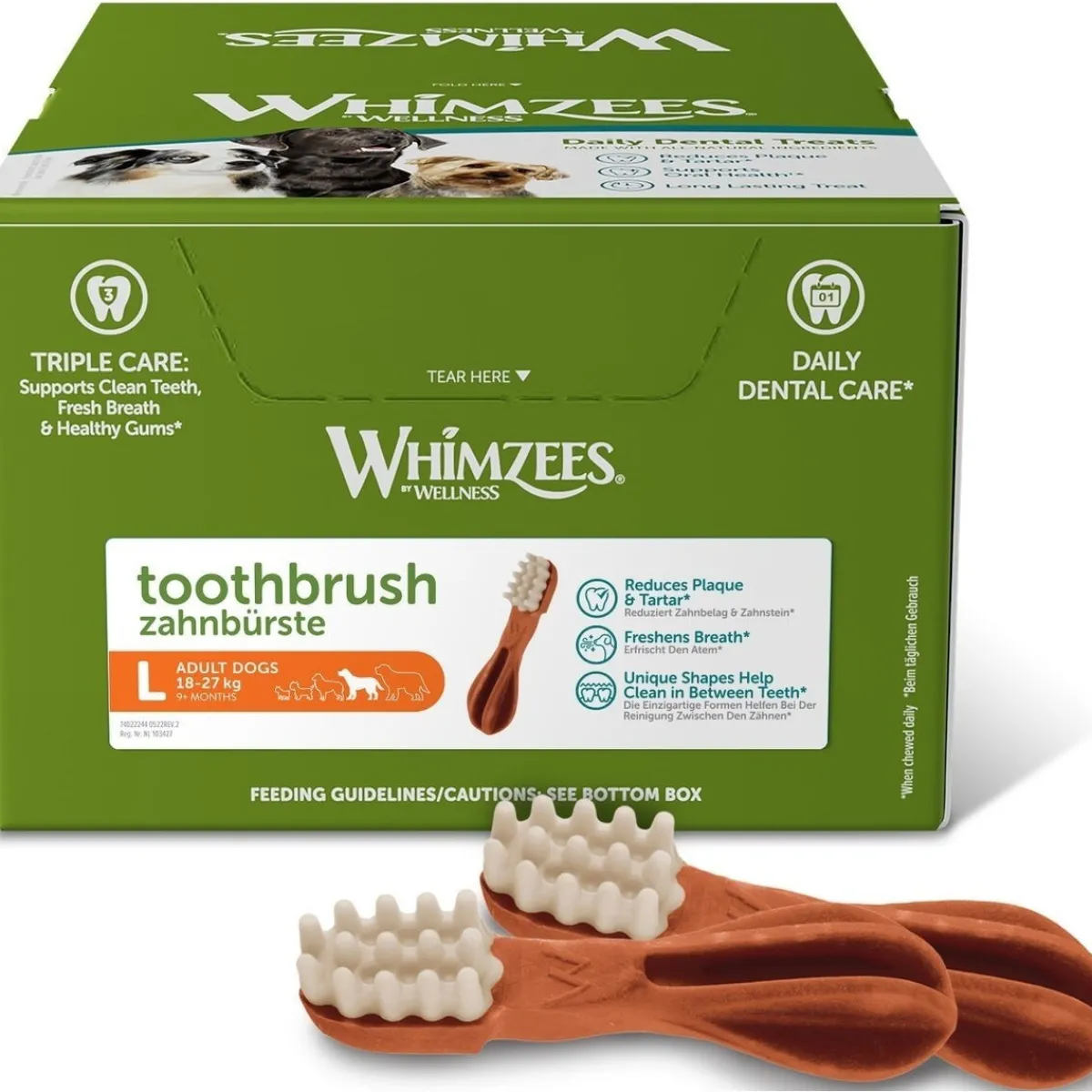 Whimzees Puruluut|Hammasherkut*Puruhammasharja