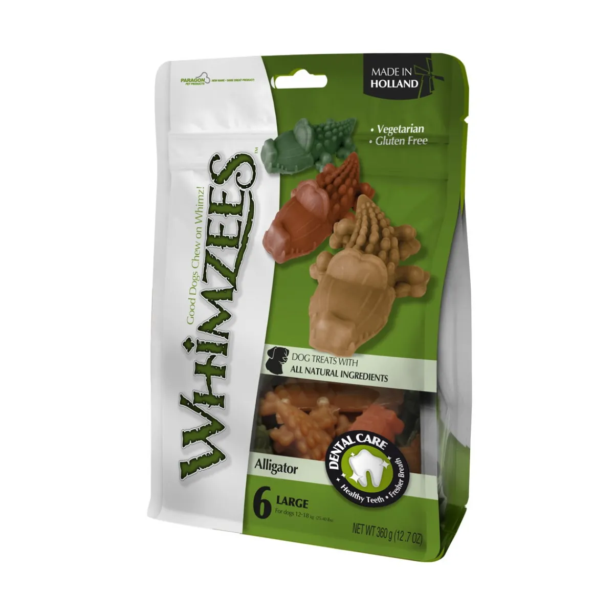 Whimzees Puruluut|Hammasherkut*Purukrokotiili , L