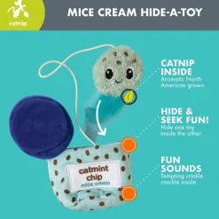Quirky Kitty Kissanminttulelut*Mice cream hide-a-toy