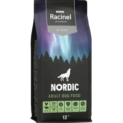 Racinel Koiran Kuivaruoka*Nordic Adult Chicken & Lamb 12 kg