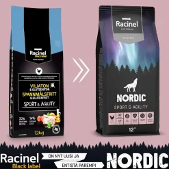 Racinel Koiran Kuivaruoka*Nordic Sport & Agility Chicken 12kg