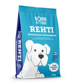 Rehti Koiran Kuivaruoka|Kotimainen Koiranruoka*Kala 10kg