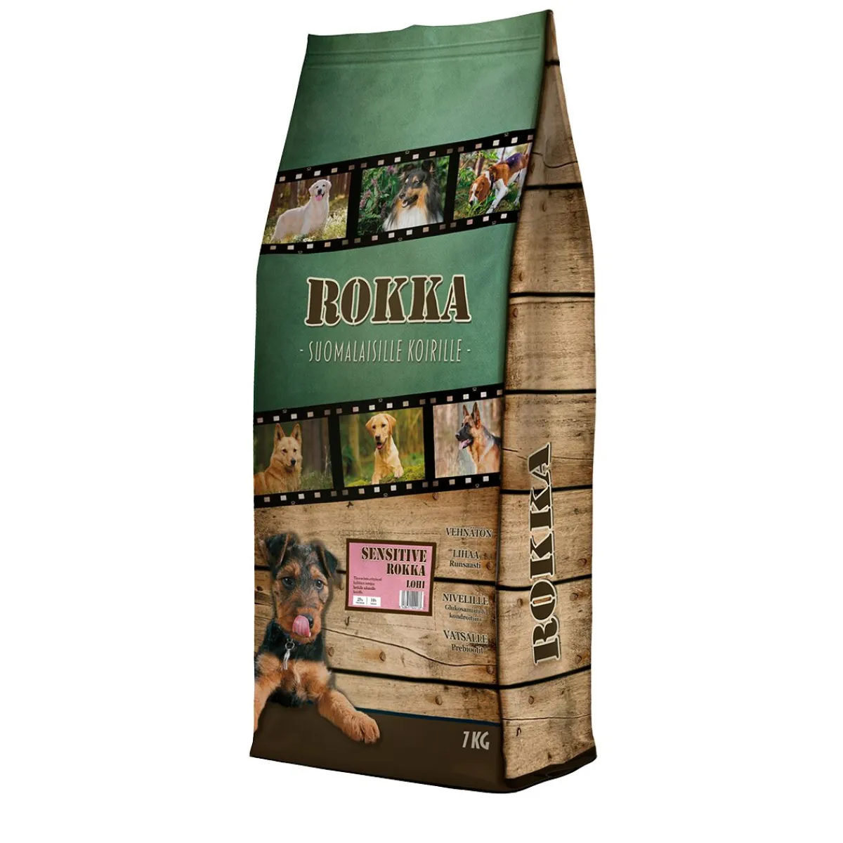 Rokka Koiran Kuivaruoka|Uutuudet Koirille*Sensitive Lohi