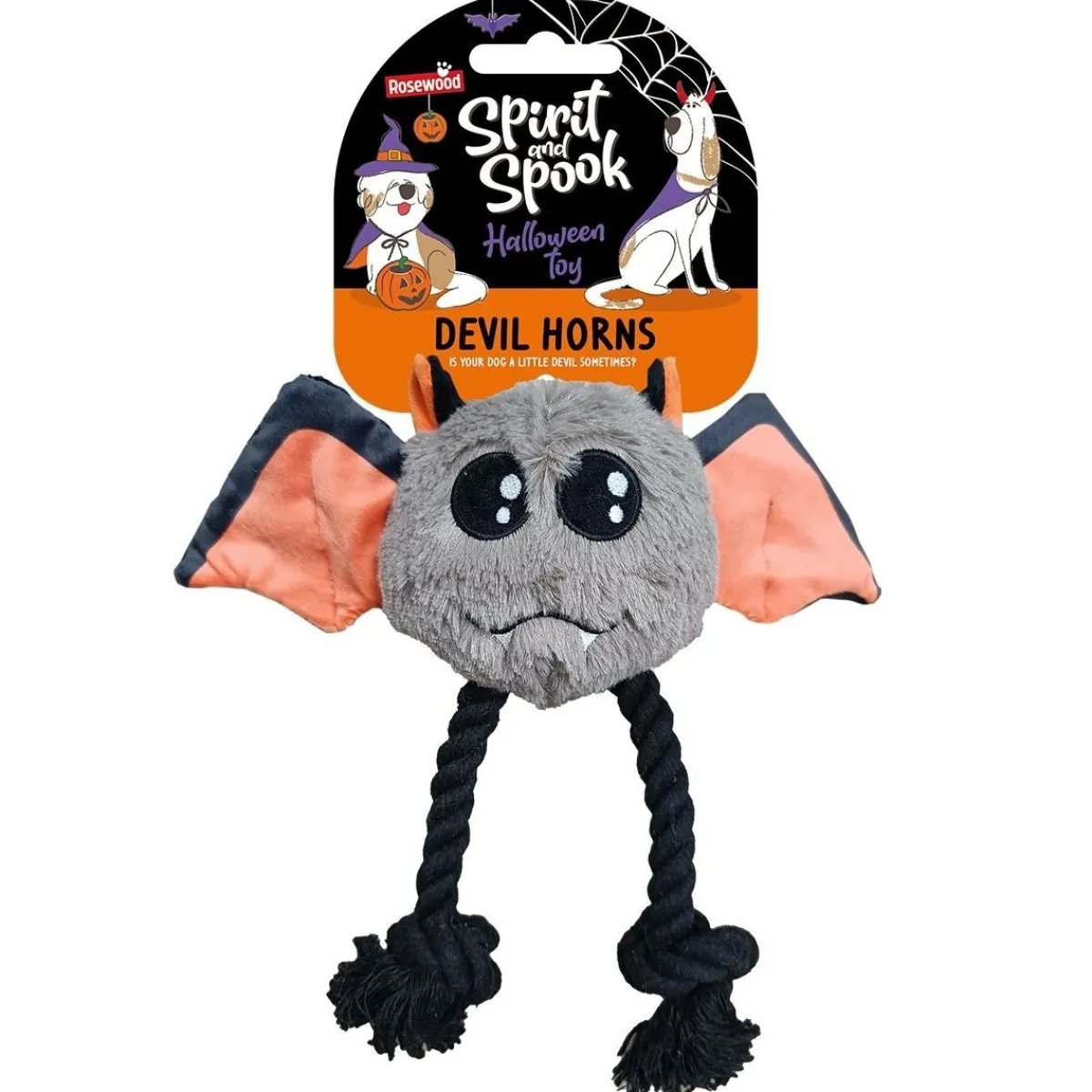 Rosewood Koiran Köysilelut*Spirit&Spook Devil Horns