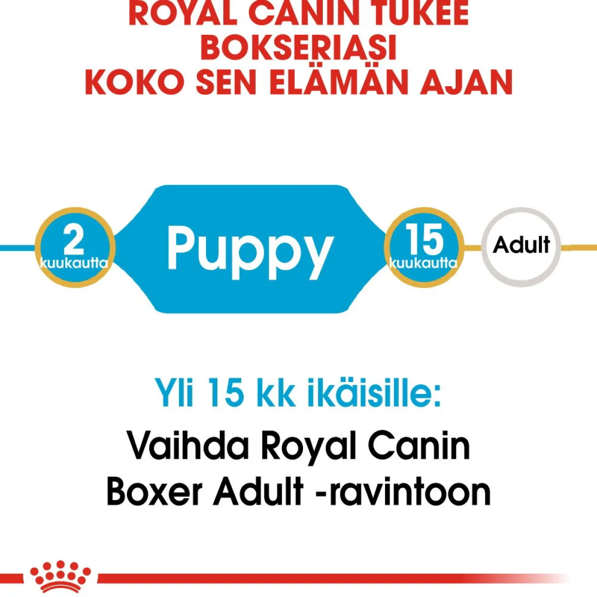 Royal Canin Penturuoka|Koiran Kuivaruoka*Boxer Puppy 12 kg