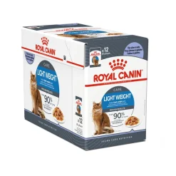 Royal Canin Kissan Märkäruoka|Vähärasvainen Kissanruoka*Cat Light Weight Care Jelly, 12 x 85 g