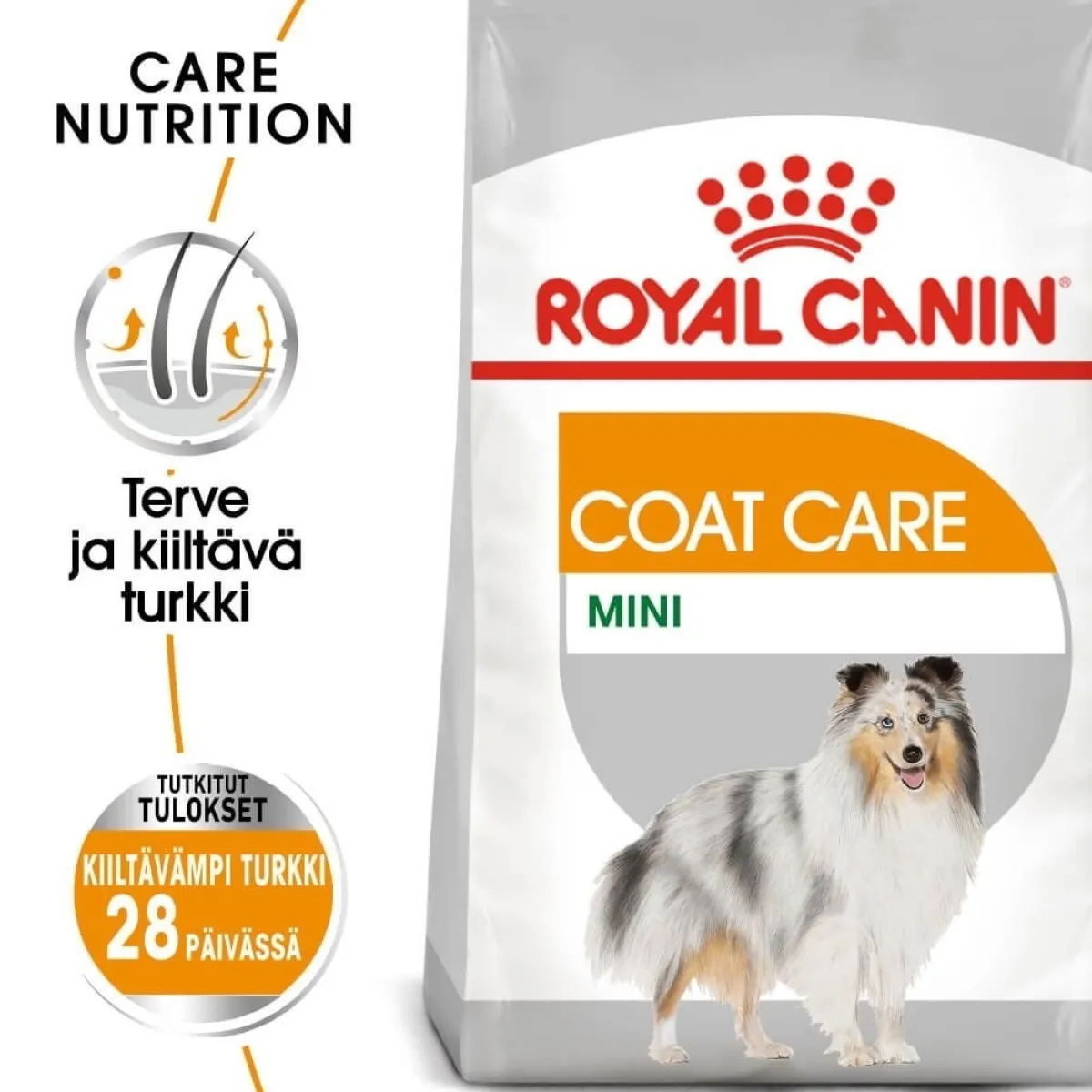Royal Canin Koiranruoat Erityistapeisiin|Koiran Kuivaruoka*Coat Care Mini