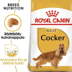 Royal Canin Koiran Kuivaruoka|Tarjoukset Koirille*Cocker Adult