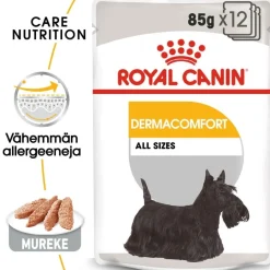 Royal Canin Koiranruoat Erityistapeisiin|Koiran Märkäruoka Ja Makkarat*Dermacomfort wet 12 x 85 g