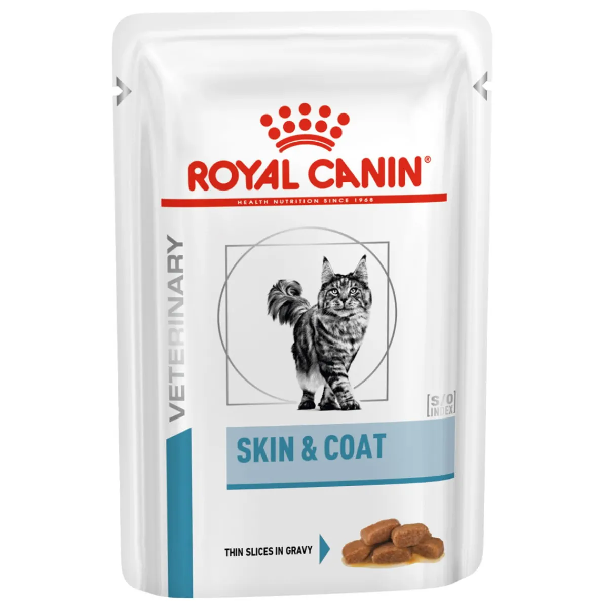 Royal Canin Veterinary Diets Kissan Ihosairaudet|Kissan Erikoisruoka*Royal Canin Derma Skin & Coat Cat wet 12 x 85 g
