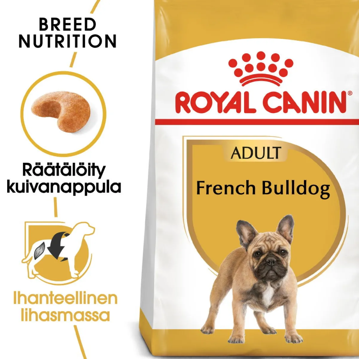 Royal Canin Koiran Kuivaruoka|Tarjoukset Koirille*French Bulldog Adult