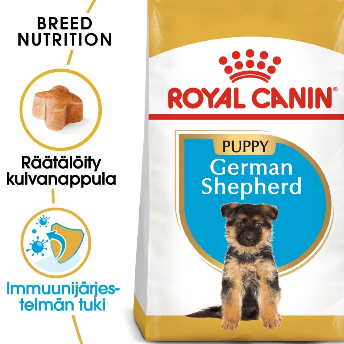 Royal Canin Penturuoka|Koiran Kuivaruoka*German Shepherd Puppy 12 kg