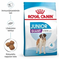 Royal Canin Penturuoka|Koiran Kuivaruoka*Giant Junior 15 kg