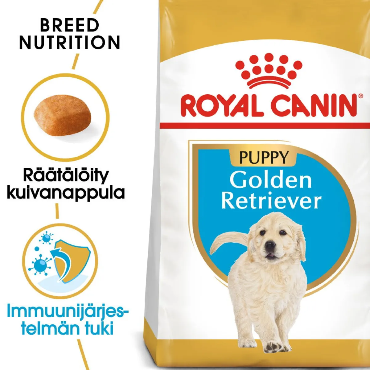 Royal Canin Penturuoka|Koiran Kuivaruoka*Golden Retriever Puppy 12 kg