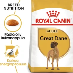 Royal Canin Koiran Kuivaruoka|Tarjoukset Koirille*Great Dane Adult 12 kg