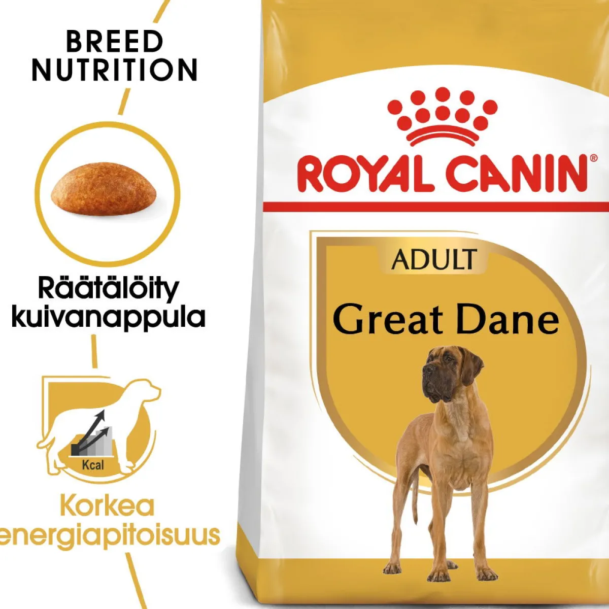 Royal Canin Koiran Kuivaruoka|Tarjoukset Koirille*Great Dane Adult 12 kg