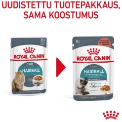 Royal Canin Kissan Märkäruoka*Hairball Care Gravy 85g, 48-pack