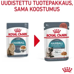 Royal Canin Kissan Märkäruoka*Hairball Care Gravy 85g, 48-pack