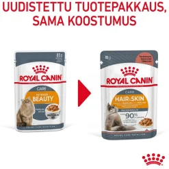 Royal Canin Kissan Märkäruoka*Hair & Skin Care Gravy, 12x85g