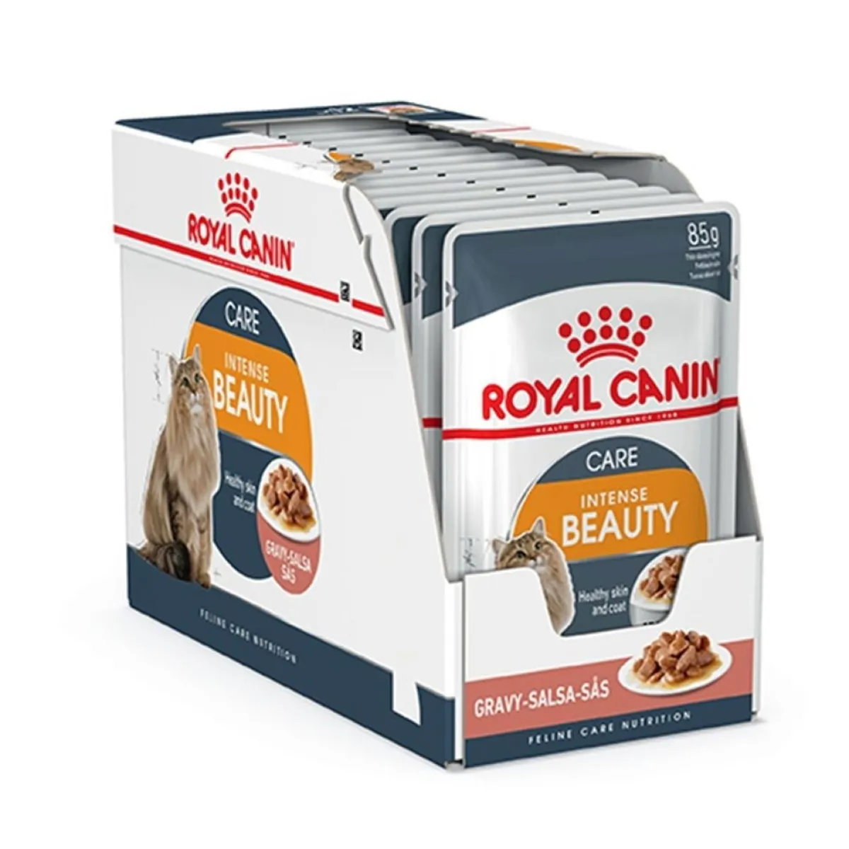 Royal Canin Kissan Märkäruoka*Hair & Skin Care Gravy 85g, 48-pack