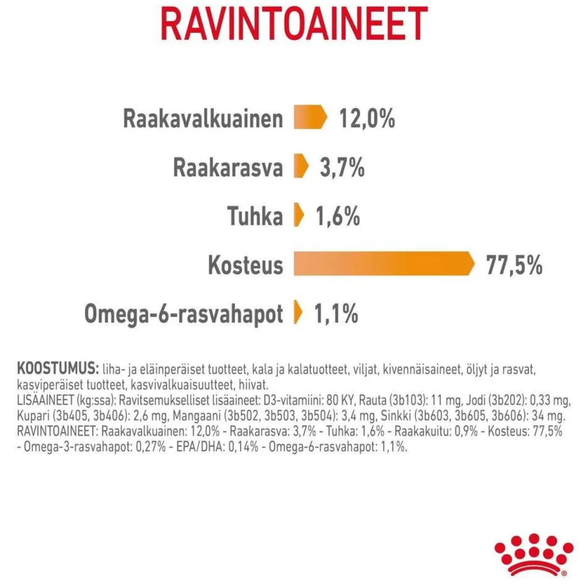Royal Canin Kissan Märkäruoka*Hair & Skin Care Gravy 85g, 48-pack