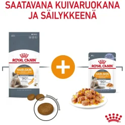 Royal Canin Kissan Märkäruoka*Hair & Skin Care Jelly, 12x85g