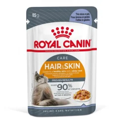 Royal Canin Kissan Märkäruoka*Hair & Skin Care Jelly 85g, 48-pack
