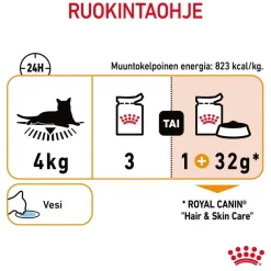 Royal Canin Kissan Märkäruoka*Hair & Skin Care Jelly 85g, 48-pack