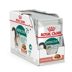 Royal Canin Seniorikissan Ruoka|Kissan Märkäruoka*Instinctive +7 Gravy 12x85g