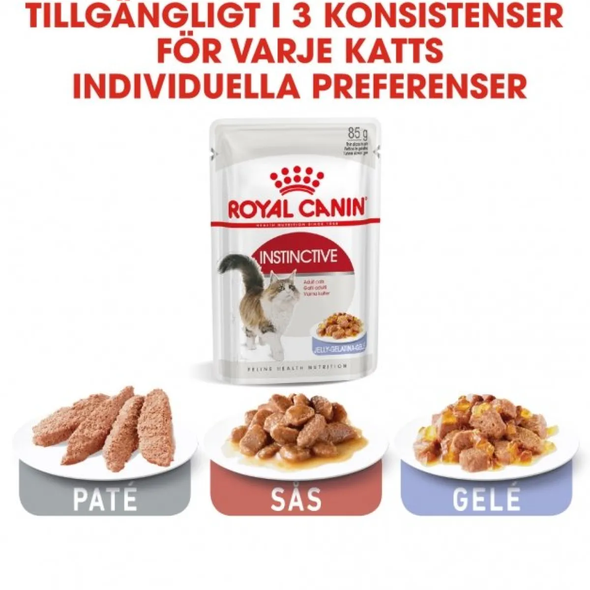 Royal Canin Kissan Märkäruoka*Instinctive Jelly 85g, 48-pack