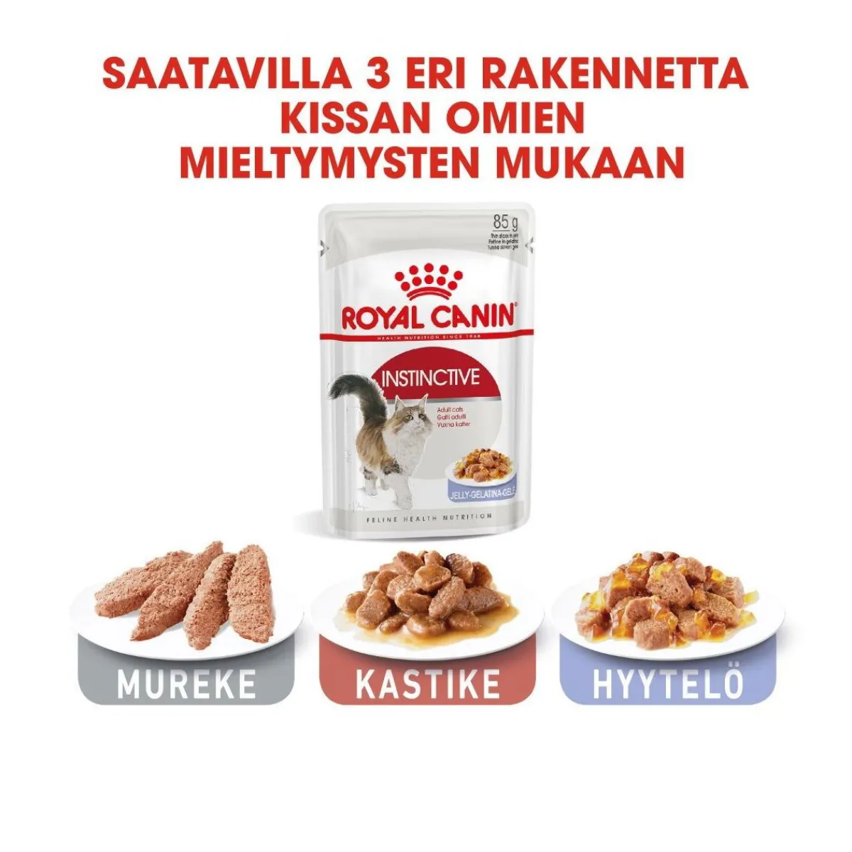 Royal Canin Kissan Märkäruoka*Instinctive Jelly 85g, 48-pack