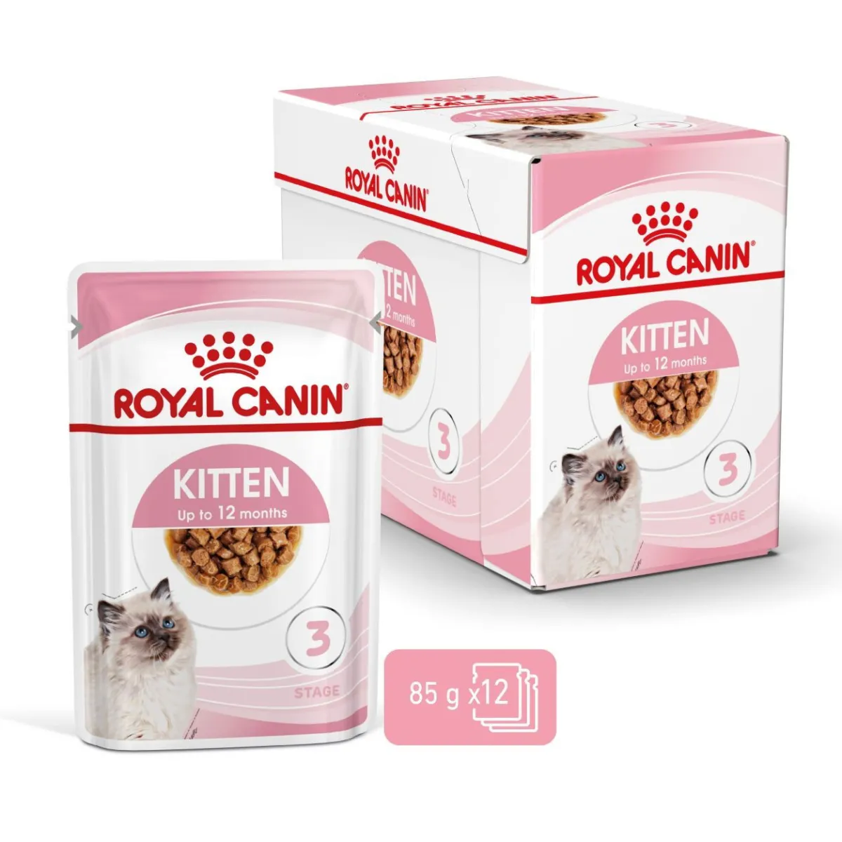 Royal Canin Kissan Märkäruoka|Kissanpennun Ruoka*Kitten Gravy, 12x85g