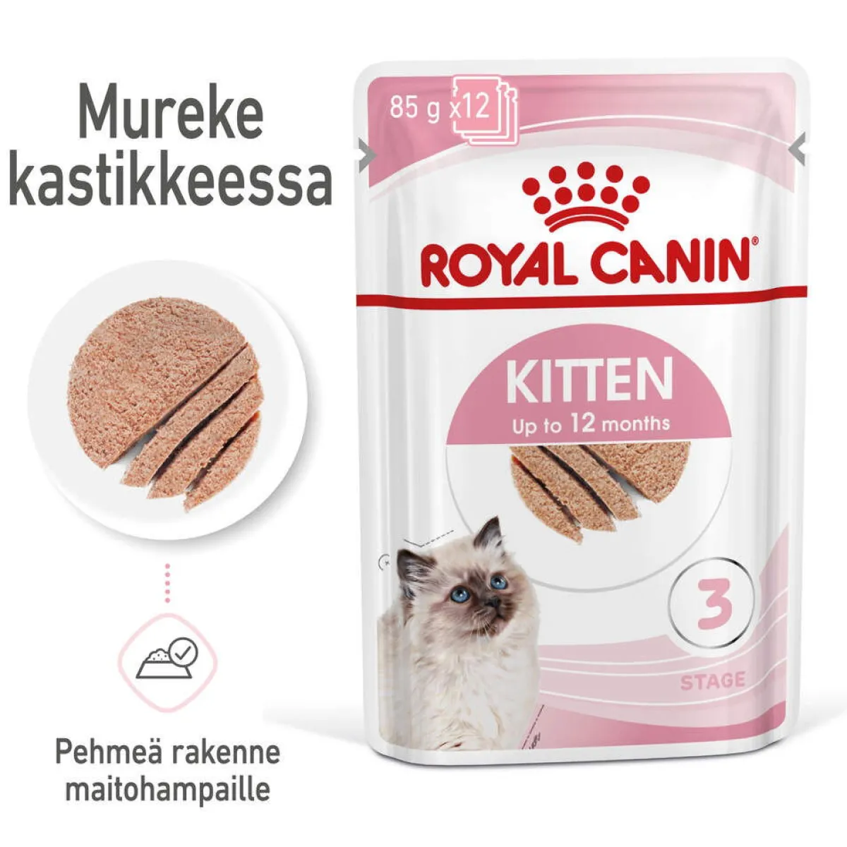 Royal Canin Kissan Märkäruoka*Kitten Loaf 85g, 48-pack