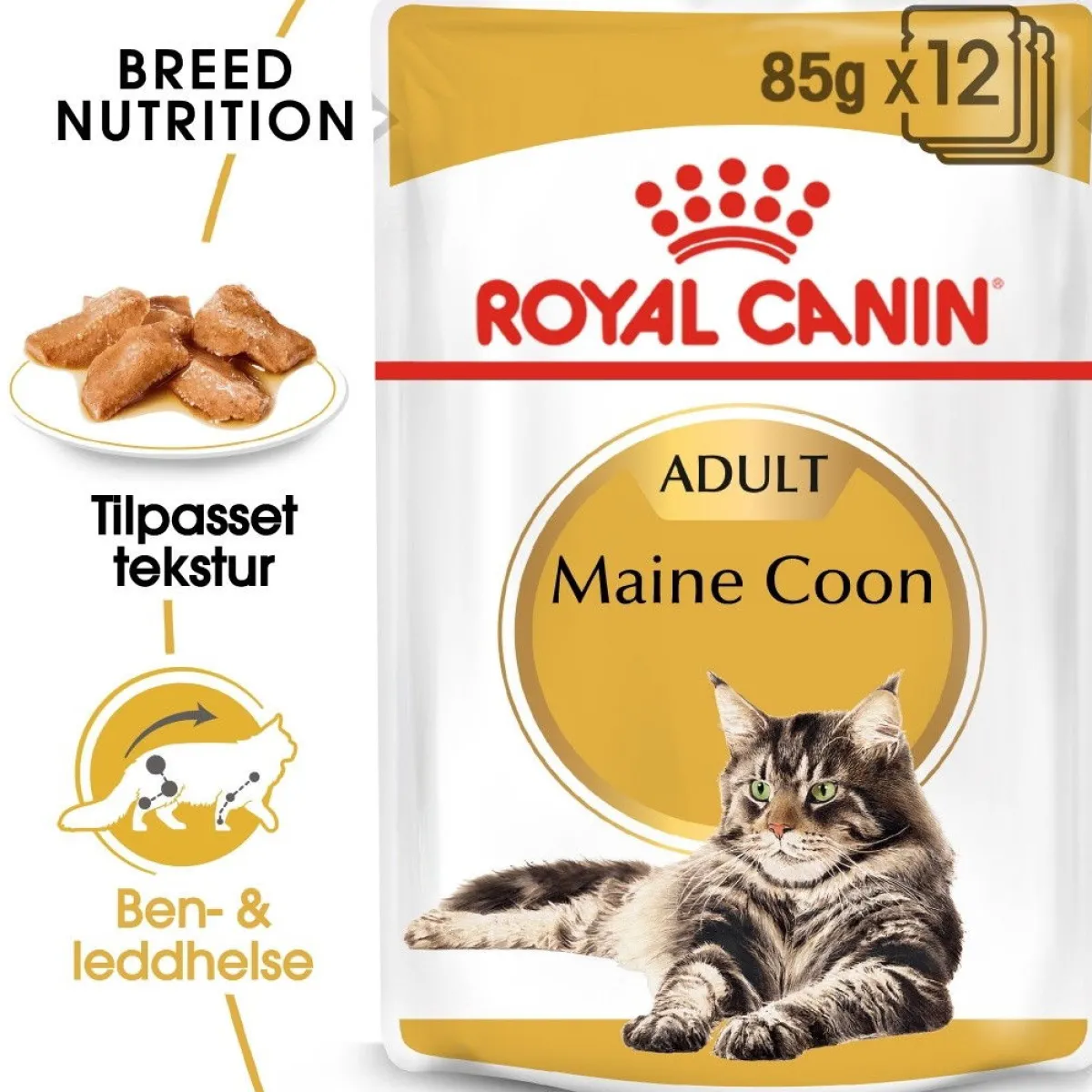 Royal Canin Kissan Märkäruoka*Maine Coon 85g, 48-pack