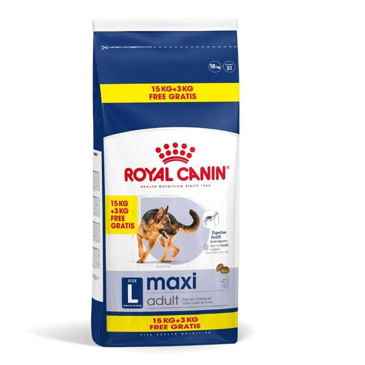 Royal Canin Koiran Kuivaruoka*Maxi Adult 2 x 15 kg