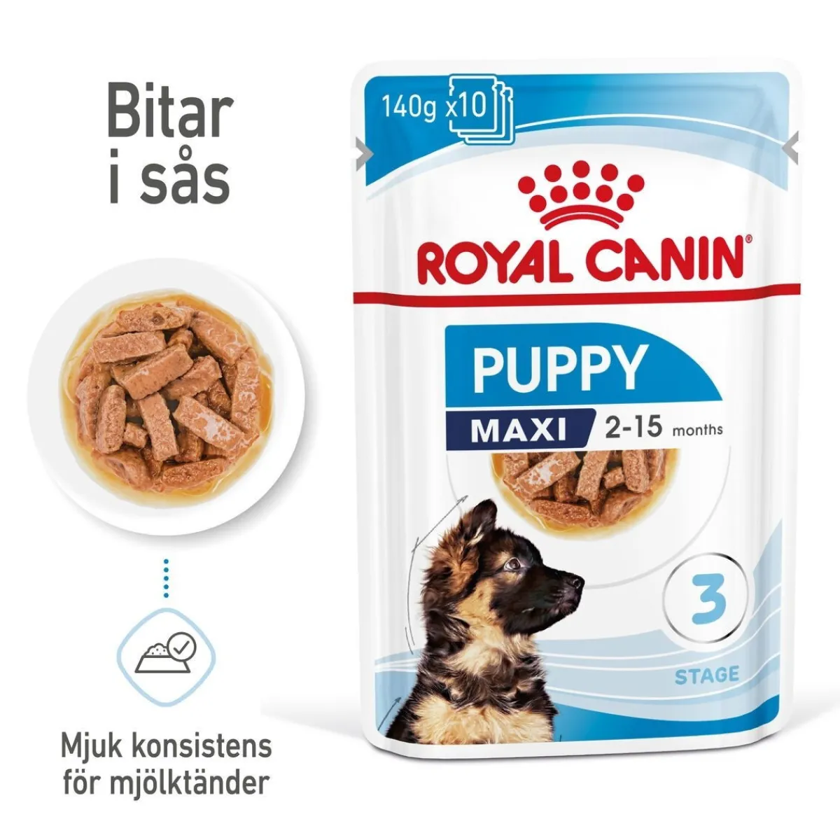 Royal Canin Penturuoka|Penturuoka*Maxi Puppy 40x140 g