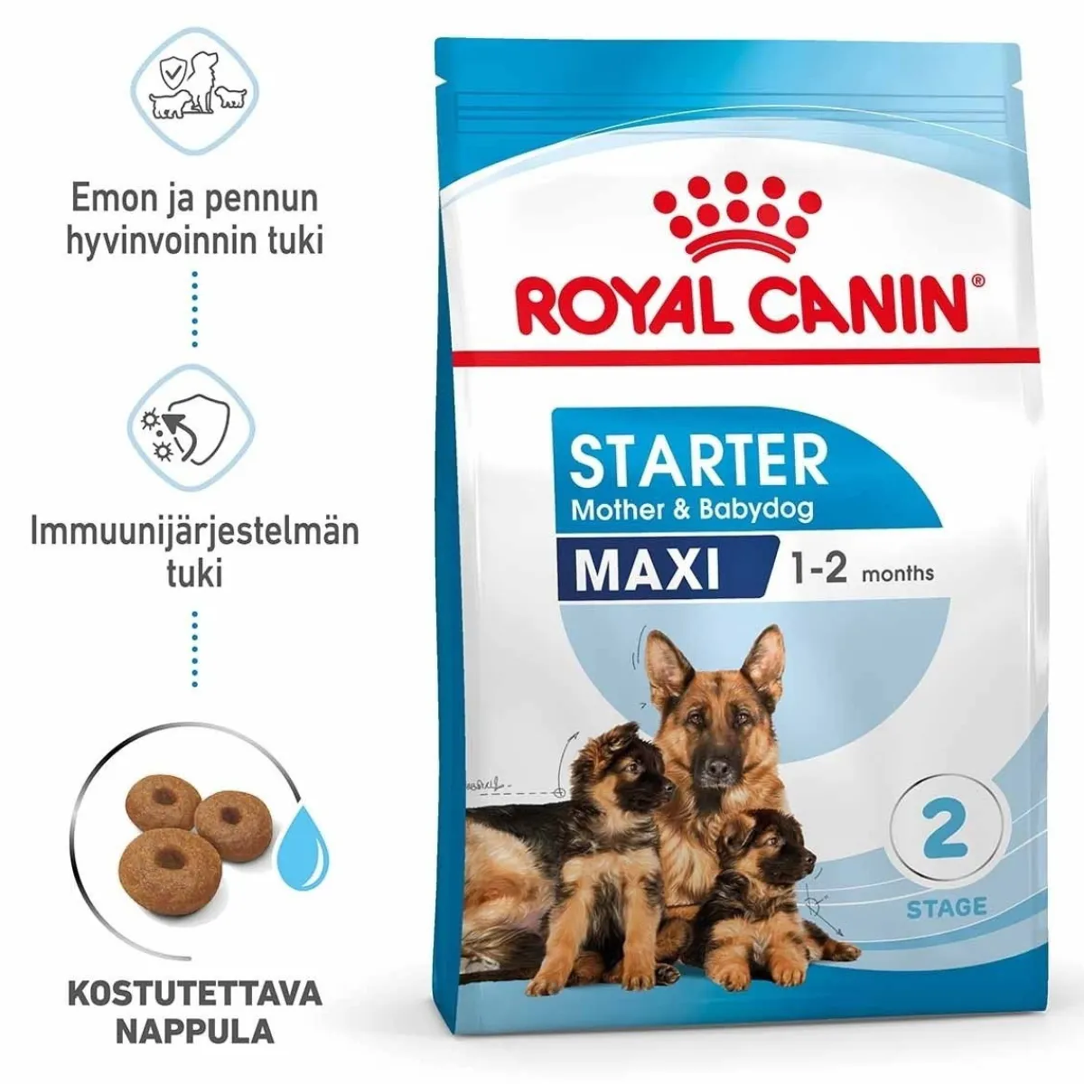 Royal Canin Penturuoka|Koiran Kuivaruoka*Maxi Starter