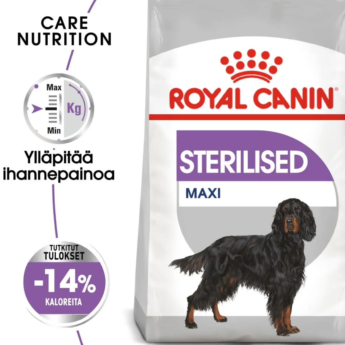 Royal Canin Koiranruoat Erityistapeisiin|Koiran Kuivaruoka*Maxi Sterilised, 12 kg