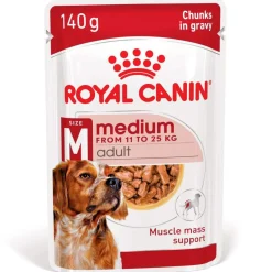 Royal Canin Koiran Märkäruoka Ja Makkarat*Medium Adult 40 x 140 g