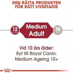 Royal Canin Koiran Märkäruoka Ja Makkarat*Medium Adult 40 x 140 g