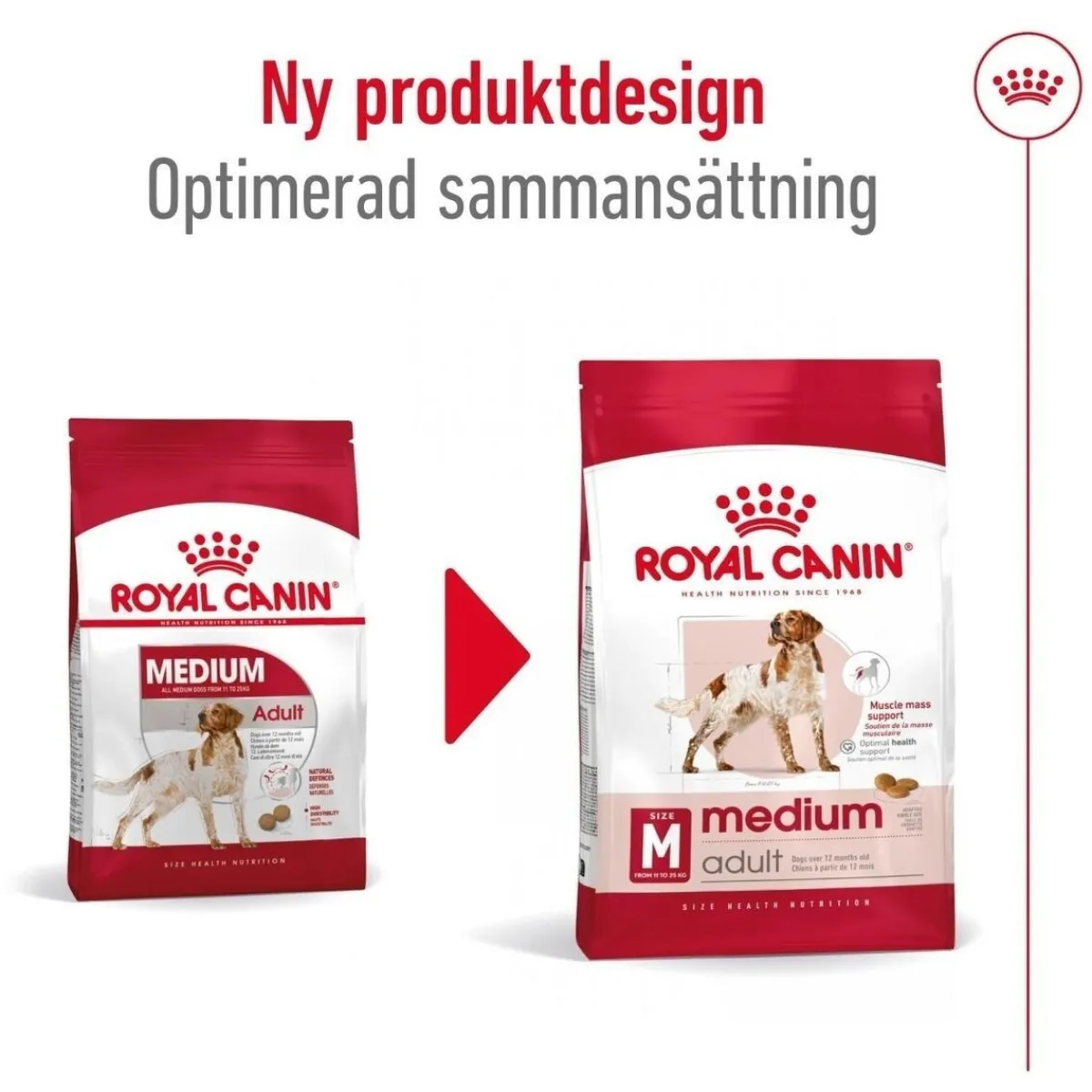 Royal Canin Koiran Kuivaruoka*Medium Adult 2 x 15 kg
