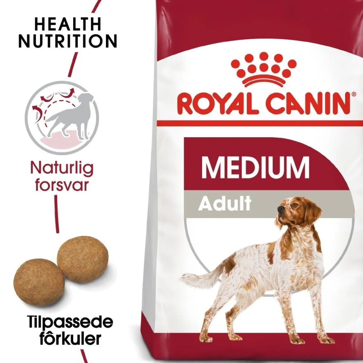Royal Canin Koiran Kuivaruoka*Medium Adult 2 x 15 kg