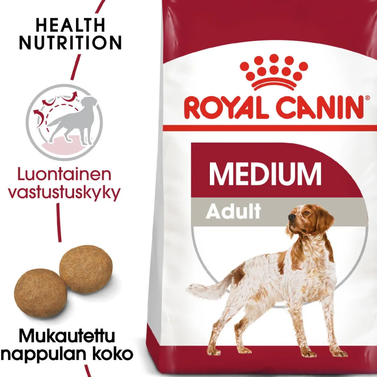 Royal Canin Koiran Kuivaruoka*Medium Adult 2 x 15 kg