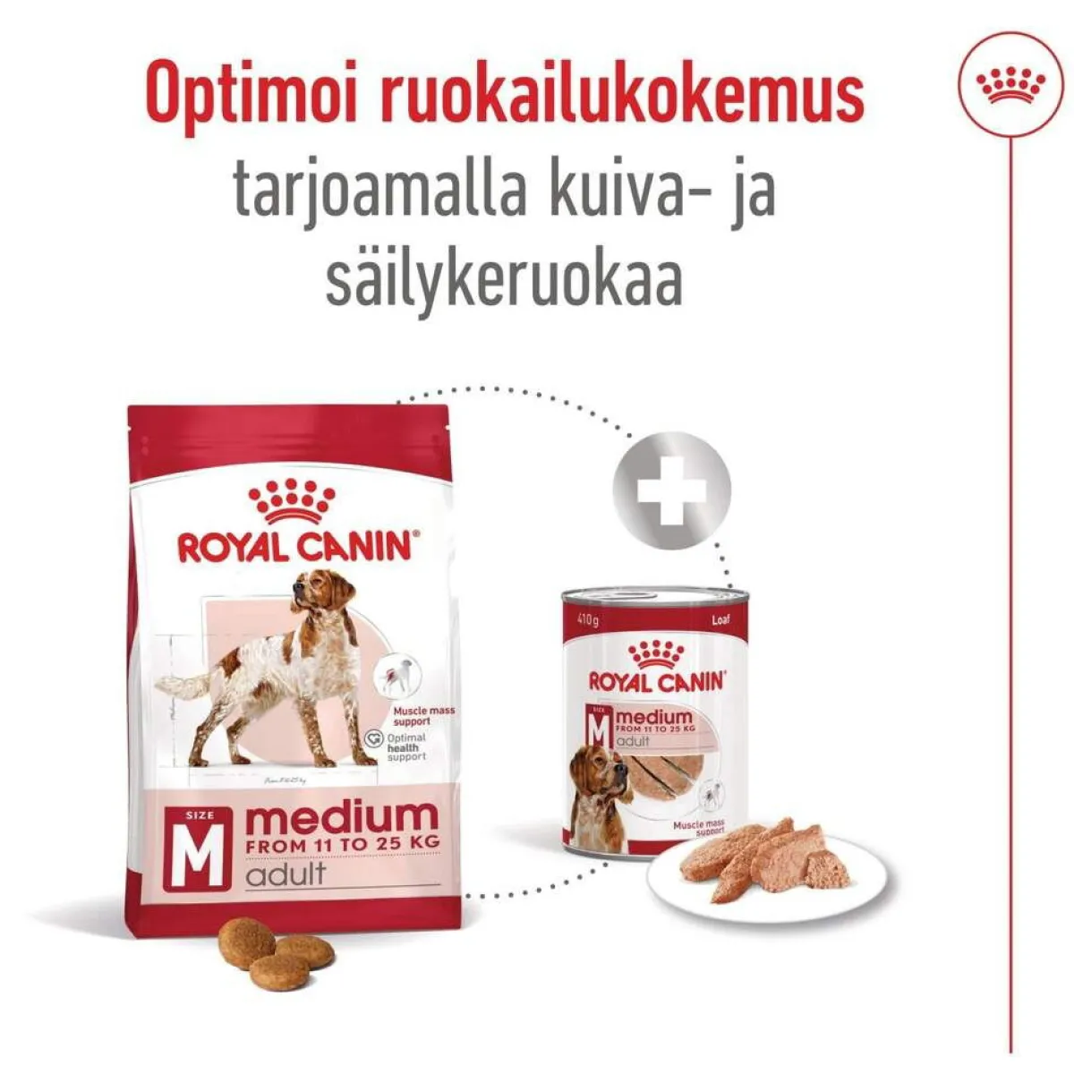 Royal Canin Koiran Kuivaruoka*Medium Adult 2 x 15 kg