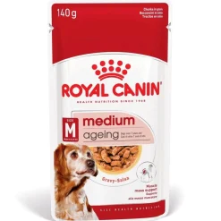 Royal Canin Koiran Märkäruoka Ja Makkarat|Senioriruoka*Medium Ageing Wet 10 x 140 g